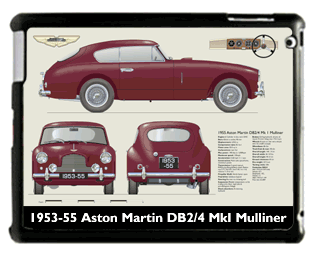 Aston Martin DB2/4 MkI Mulliner 1953-55 Large Table Cover